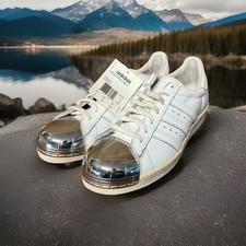 Adidas Superstar anni 80 scarpe punta metallo sneakers uomo taglia 7 W scarpe taglia 8 D67592