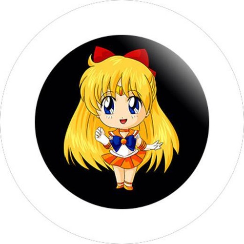 Spilla sailor moon - moon,