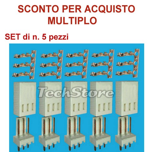 Set coppie mini connettori - 5,
