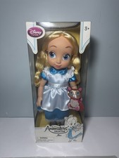 Disney Animators Collection Bambola 16" Alice con Gatto Dinah 1° Generazione Uscita