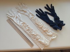 Set 2 guanti vintage lunghi