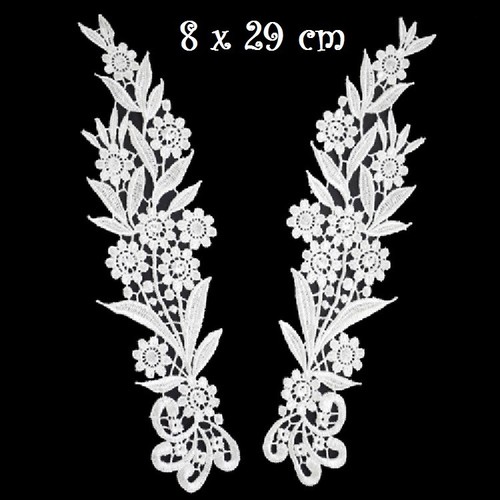 Lot appliques dentelle - 2,