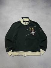La Martina Italy Polo Team 2 Full Zip Track Jacket Vintage Y2K National Polo S