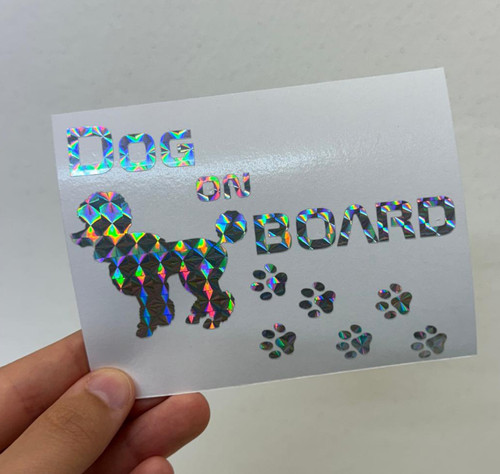 Adesivo stickers olografico - stickers,