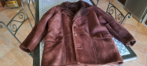 Shearling montone cappotto - shearling,