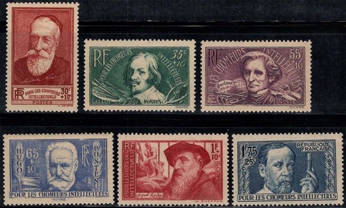 Francia 1938 380 - 1938, 380-385