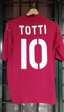 Maglia AS Roma 2004 2005 Totti shirt Diadora Vintage Originale Tg L