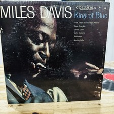 Miles Davis KIND OF BLUE Vinyl LP 1959 CL 1355 6 Eye Label Misprint Disc VG+