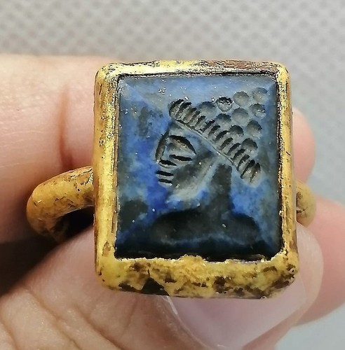 Anello sigillo intaglio - sigillo,