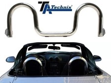 Rollbar Sedili Roadsterbar Mazda MX5 NA MX-5 Cabrio 1989-1997 Inox Cromato