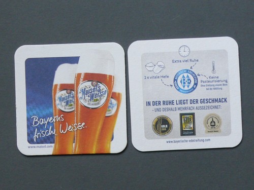 Sottobicchiere birra maisel - sottobicchiere,