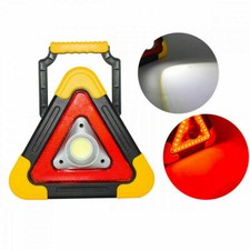 Triangolo Per Emergenza Stradale A Led Ricarica Solare Usb Soccorso Auto cir