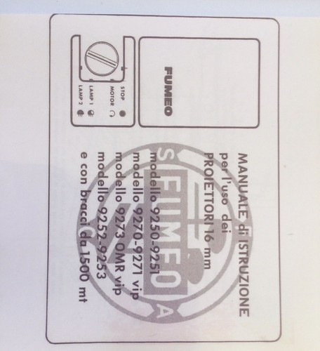 Manuale proiettore - manuale,