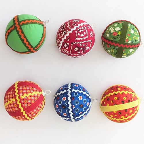 Lotto palline tessuto - lotto,