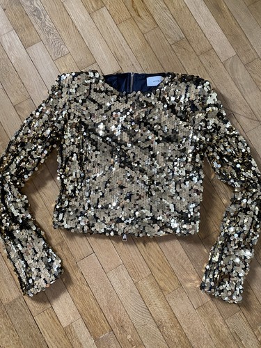 Vicolo giacca donna corta oro