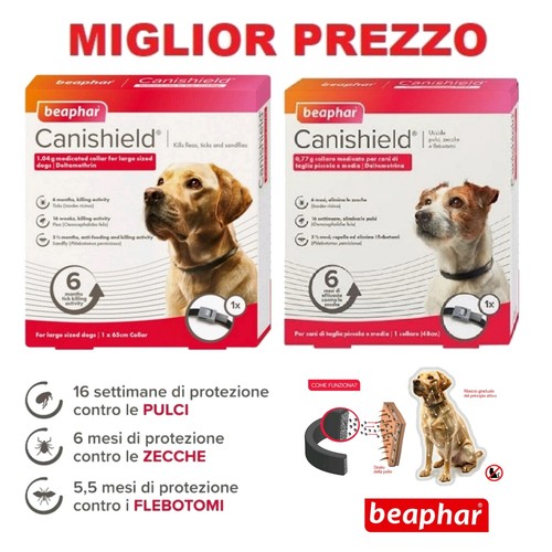 Beaphar canishield collare - canishield,