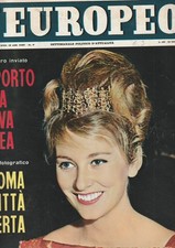 5 RIVISTE, L'EUROPEO 4-1962 PAOLA RUFFO DI CALABRIA, SETTIMO GIORNO 9-1953