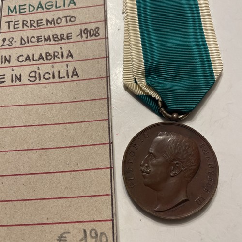 Medaglia terremoto 28 - terremoto,