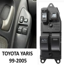 PULSANTIERA ALZA CRISTALLI FINESTRINI LATO GUIDA per TOYOTA YARIS 8 PIN 99-2005