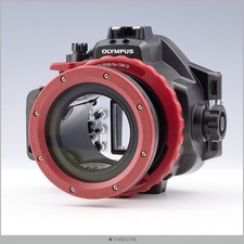 [Testato] OLYMPUS PT-EP08 con set di porte PPO-EP01 per OM-D E-M5 subacqueo GIAPPONE