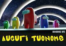 Cialda AMONG US con NOME