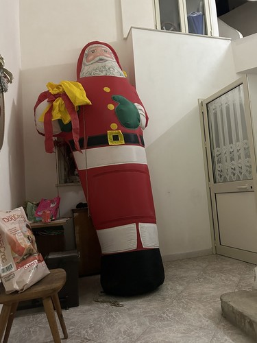 Babbo natale gigante - natale,