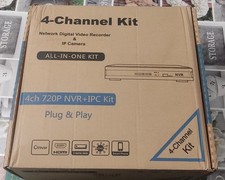 Kit videosorveglianza NVR PoE