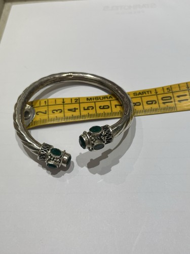 Bracciale rigido argento con - argento,