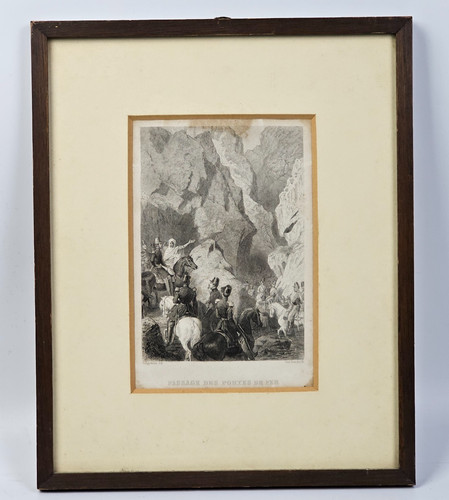 Antica stampa 800 francia - antica,