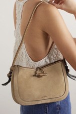 Borsa a tracolla Isabel Marant esaurita cammello scamosciato vigo baguette nuova con etichette £595