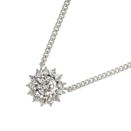 Collana con diamanti - , 0,62