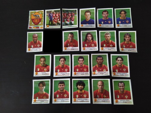2001 2002 roma - roma, calciatori