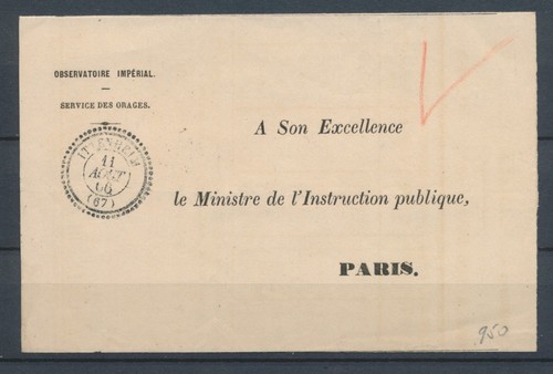 1866 lettre bande franchise - 1866,