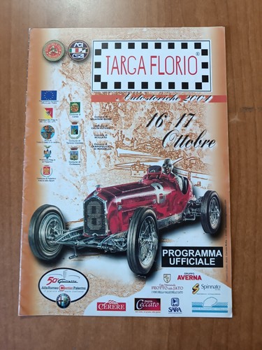 Programma ufficiale targa - ufficiale,