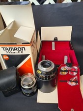 Tamron SP 1:8 500mm  Obiettivo Catadiottrico adatt. Contax + Duplicatore in Box