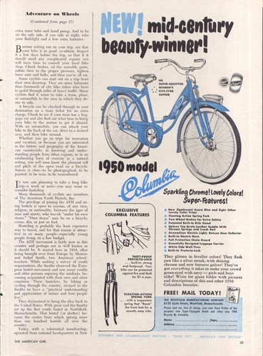 Bicicletta columbia metà - bicicletta,