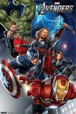 2012 MARVEL AVENGERS POSTER