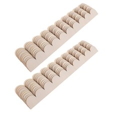  24 pezzi di cornici per porte in legno smerlato: modanature grezze - bordature