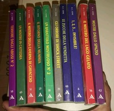 Lotto 10 Pezzi Vintage Piccoli brividi Mondadori Stine R. L. Usato Italiano