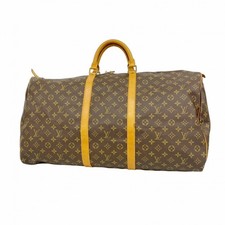 Louis Vuitton Monogram Keepall 60 Boston Borsa M41422 Marrone Uomo/Wo... GZl1dole