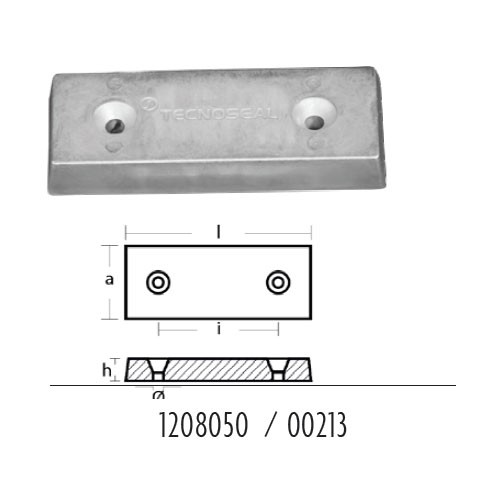 Tecnoseal 00213 anodo per - 00213,