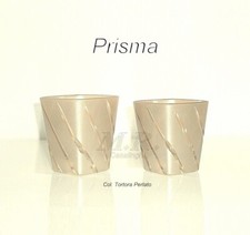 SERVIZIO BICCHIERI VETRO SONORO SUPERIORE 24 Pz. COLORE TORTORA PERLATO