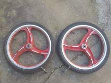 Coppia Ruote Originali Per Decespugliatore Geotech HPBC550