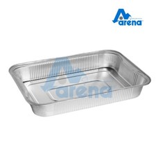 100 VASCHETTE IN ALLUMINIO PER