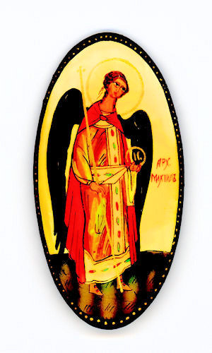 Spille russe dipinte mano - spille,