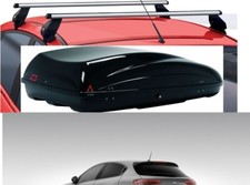 BOX AUTO PORTAPACCHI HELIOS 400+BARRE PORTATUTTO PER ALFA ROMEO GIULIETTA 2020