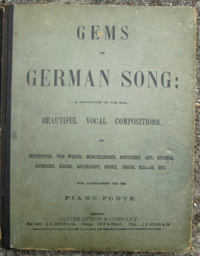 Antico 1865 gems canzoni - antico,