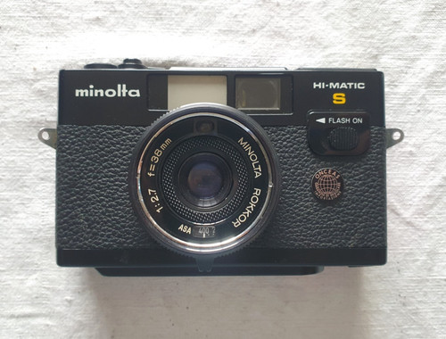 Minolta matic fotocamera - minolta, hi-matic