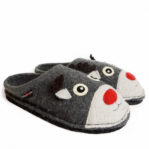 Haflinger wool felt slipper - haflinger,