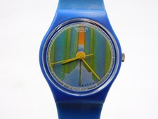 Swatch GZ106 Folon Special vintage Gent quartz Art watch 1987